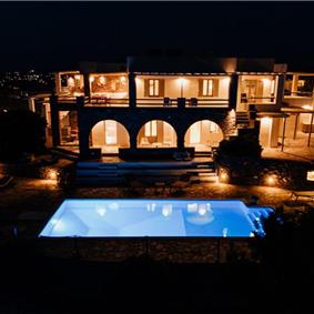 4 bedroom villa with pool, Paros, sleeps 8